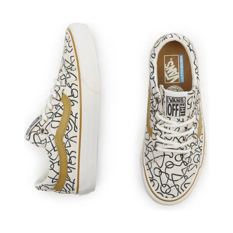 VANS Textured Waves Sk8-low Reissue Sf Shoes Beige (VN0A4UWIB83)