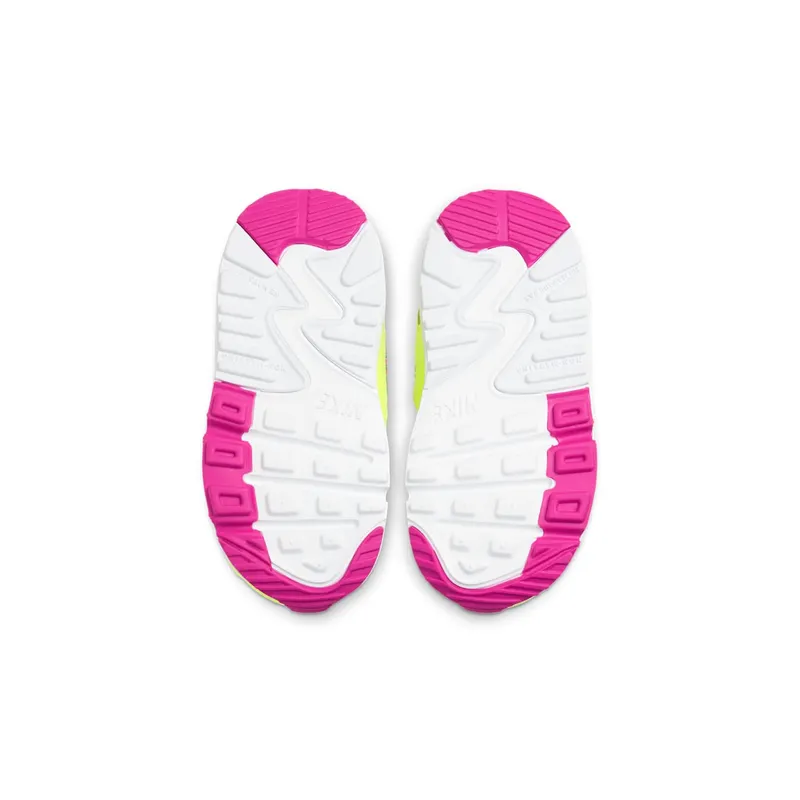 Nike Air Max 90 Volt Fire Pink Green Strike (TD) Volt/Fire Pink-Green Strike-Multi-Color (CW5798-700)