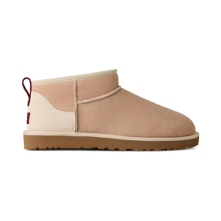 UGG Classic Ultra Mini Boot Driftwood Biking Red (1176010-DWD)