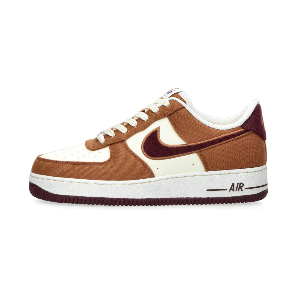 Nike Air Force 1 ’07 LV8 (british tan / burgundy crush) – FQ8713-200