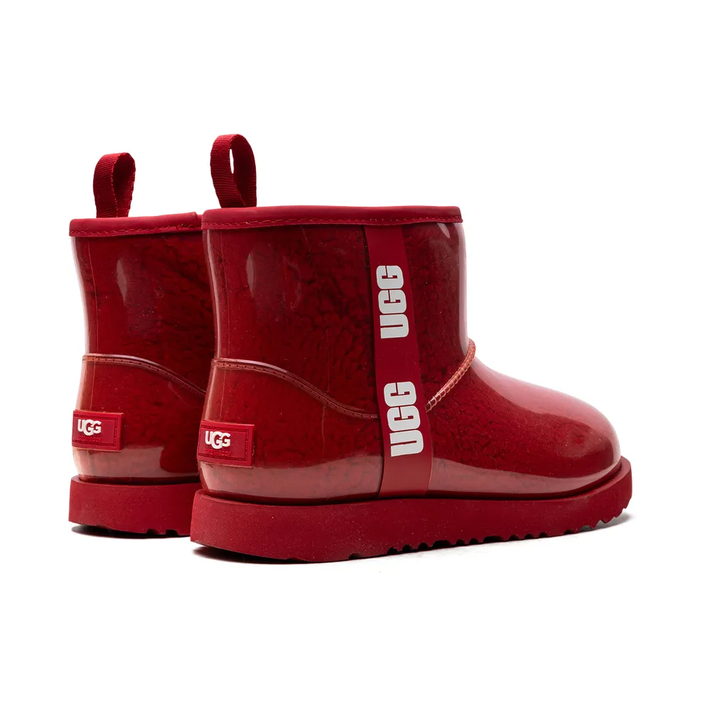 Ugg Kids CLASSIC CLEAR MINI “Red” (1112386K-SBR)
