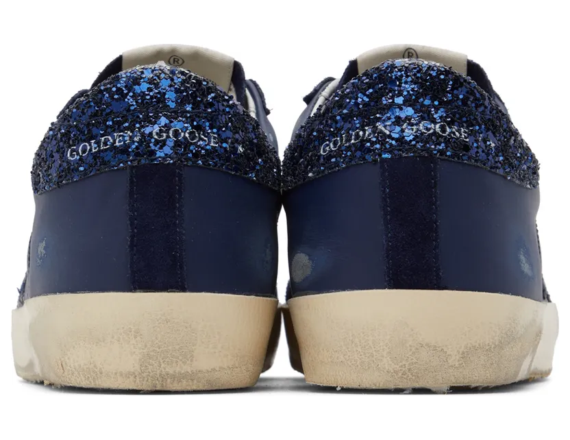 Golden Goose SSENSE Exclusive Navy Super-Star Classic Sneakers (GWF00101.F003599.50100) (2)