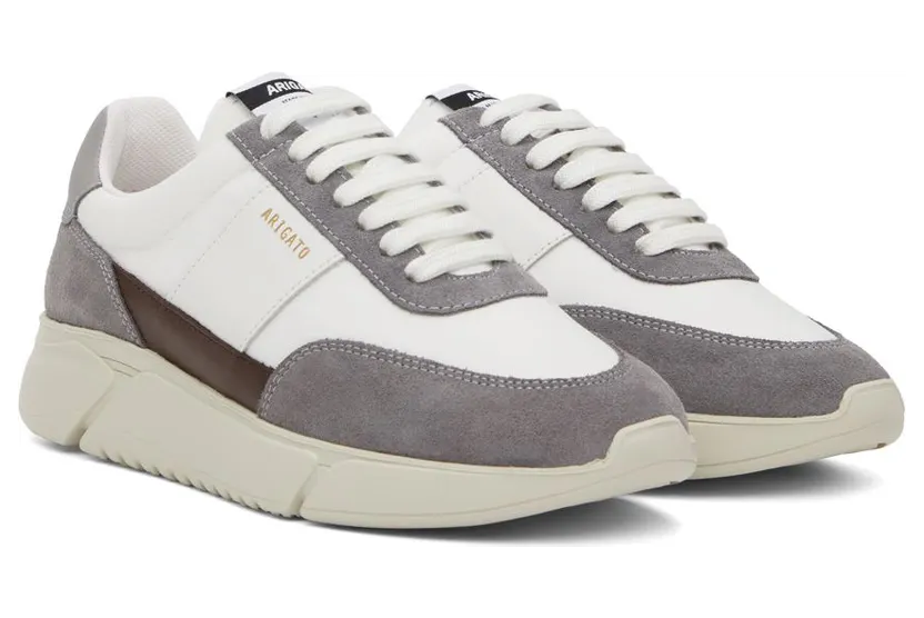 Axel Arigato SSENSE Exclusive White & Gray Genesis Vintage Runner Sneakers (F0084067) (4)