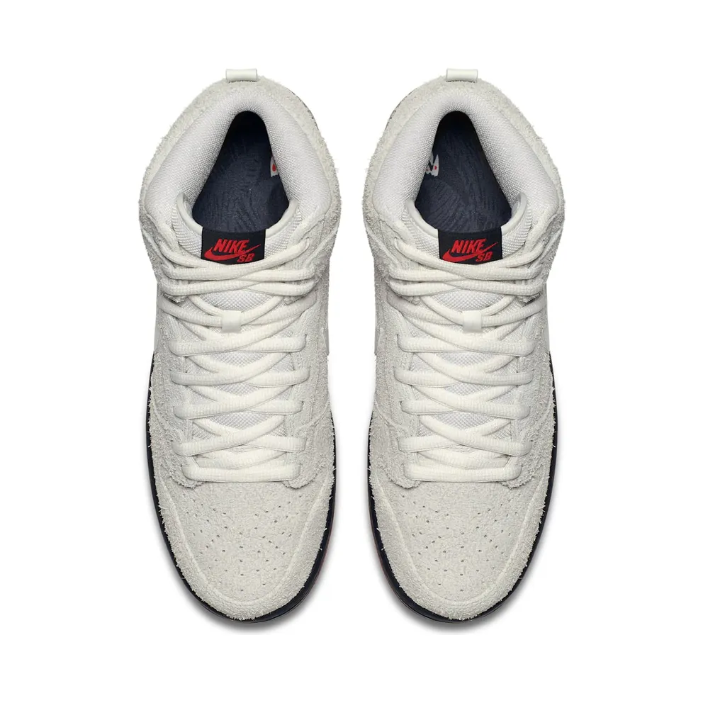 Nike Dunk SB High Wolf In Sheep’s Clothing (Deluxe Set W/ Accessories) Summit White/Black-University Red-Summit White (881758-110)