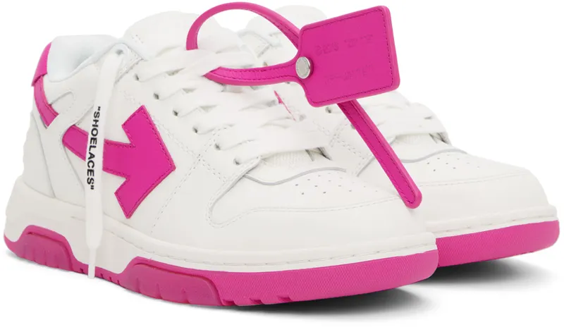 Off-White Out Of Office “White/Pink” (OWIA259F22LEA0010132)