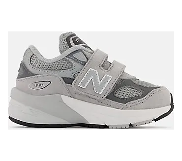 New Balance 990v6 Hook and Loop Grey Silver (IV990GL6)