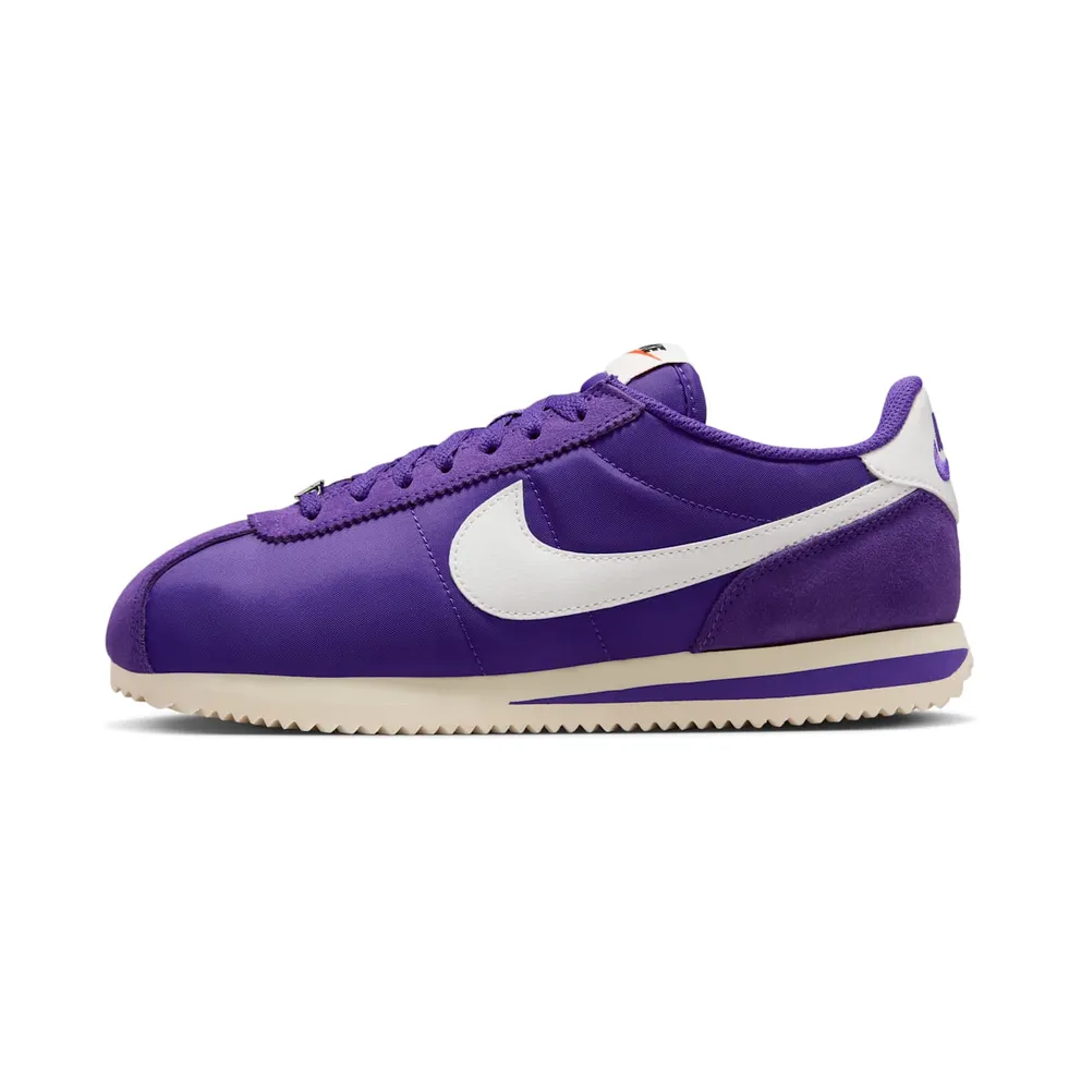 Nike Cortez Textile Field Purple Alabaster Safety Orange Summit White (DZ2795-500)