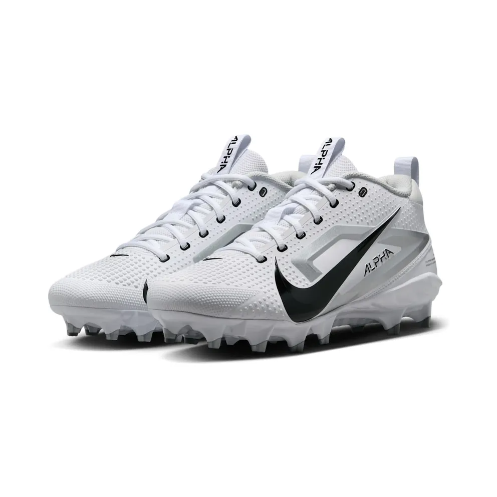 Nike Alpha Menace 4 Varsity White Metallic Silver Photon Dust Black (FN0027-100)