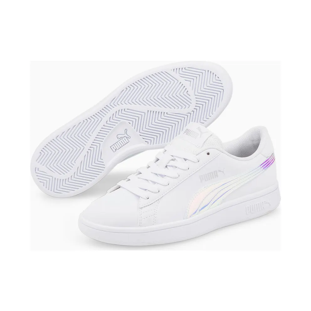 Puma Smash v2 Holo Silver/White (38557401)