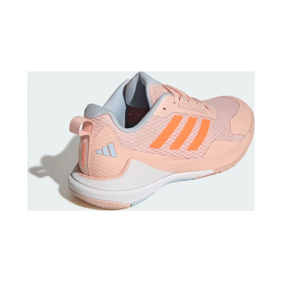 Adidas Novaflight 2 Indoor Blush Pink / Lucid Orange / Cloud White (JR9570)