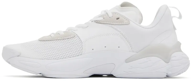 Lacoste White Aceshot Sneakers (43SMA0013)