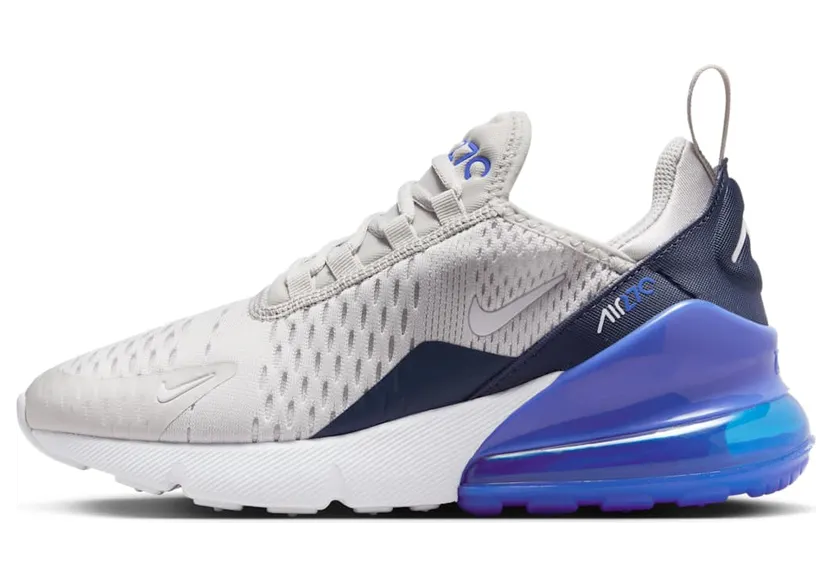 Nike Air Max 270 Vast Grey Hyper Royal Thunder Blue White (943345-041)