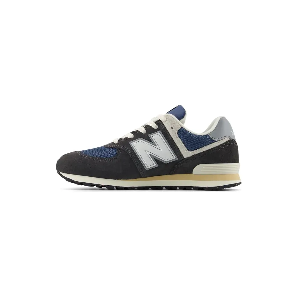 New Balance 574 Lace Black Cement Slate Grey (GC574SGG)