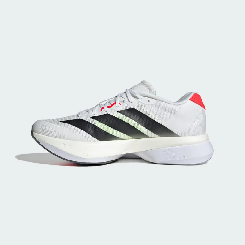 Adidas Adizero Boston 13 Cloud White / Core Black / Lucid Red (JS4932)