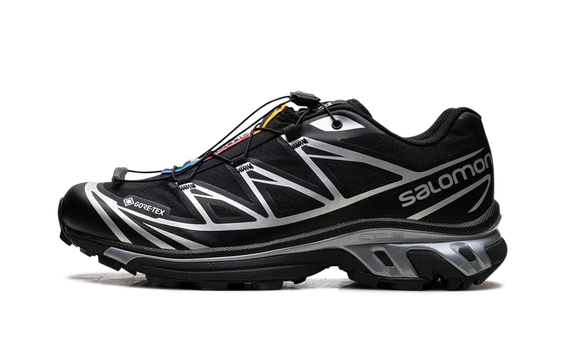 Salomon XT-6 Gore-Tex “Black/Grey”: droge voeten, strak silhouet