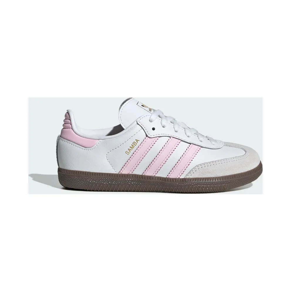Adidas Samba OG Shoes Cloud White / Clear Pink / Gum (JQ2849)