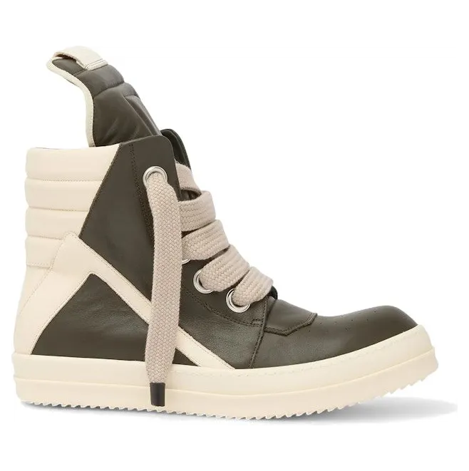 Rick Owens Concordians Jumbo Laced Geobasket Bosco Milk (RU02E1898 LCOW2 2511)