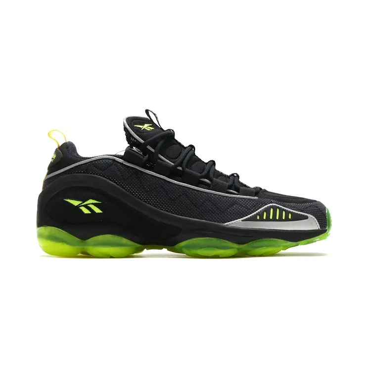 Reebok DMX Run 10 Atmos Black Volt Black/Silver-Volt (Other Brands Reebok)