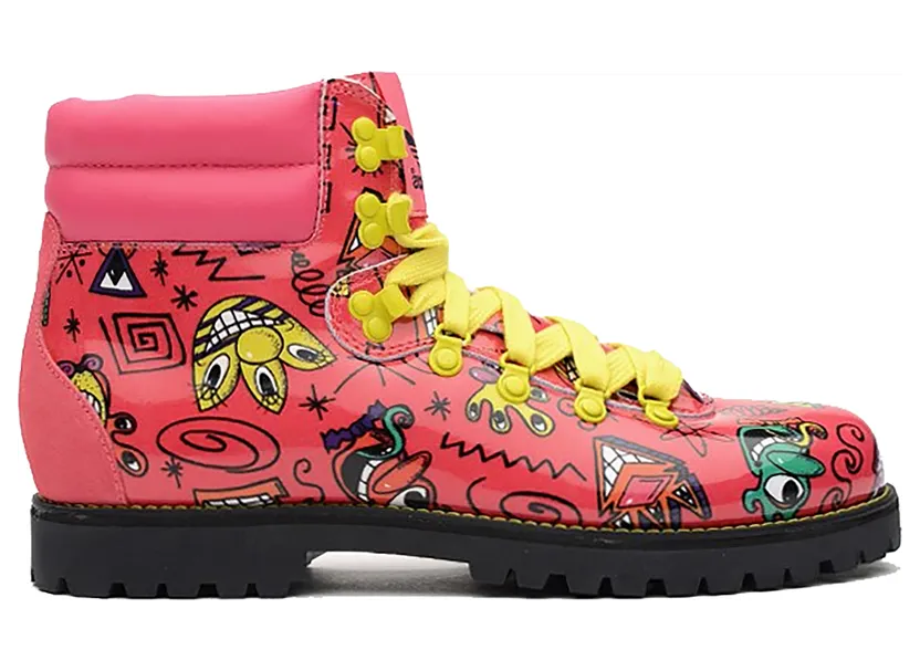 adidas JS Face Hiking Boot Pink – “Pink / Yellow / Black”