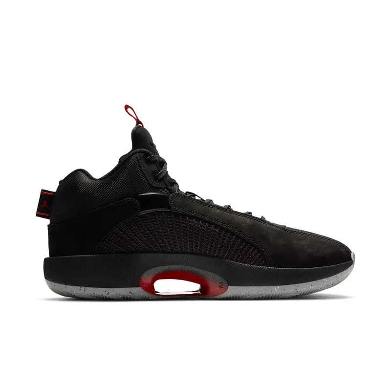 Jordan XXXV Warrior Black/University Red-Cement Grey (DA2625-600)