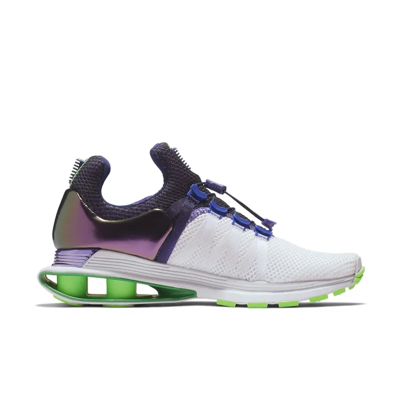 Nike Shox Gravity Fusion Violet (W) White/Fusion Violet-Rage Green (AQ8554-105)