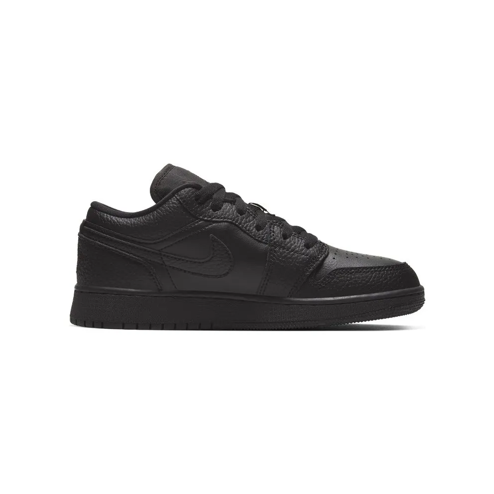 Air Jordan 1 Low Older Kids’ Black (553560-091)