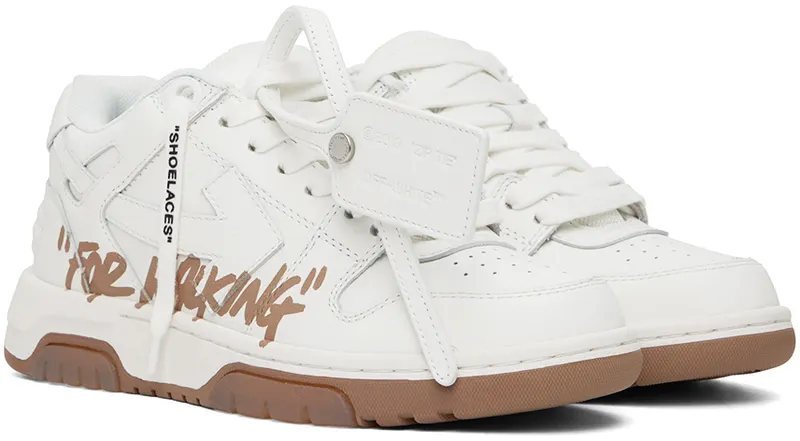 Off-White Out Of Office ‘For Walking’ “White” (OWIA259F22LEA0020162)
