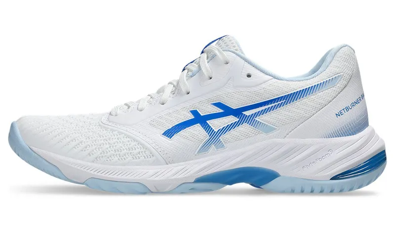 ASICS Netburner Ballistic FF 3 White Blue Coast (1052A069-111)