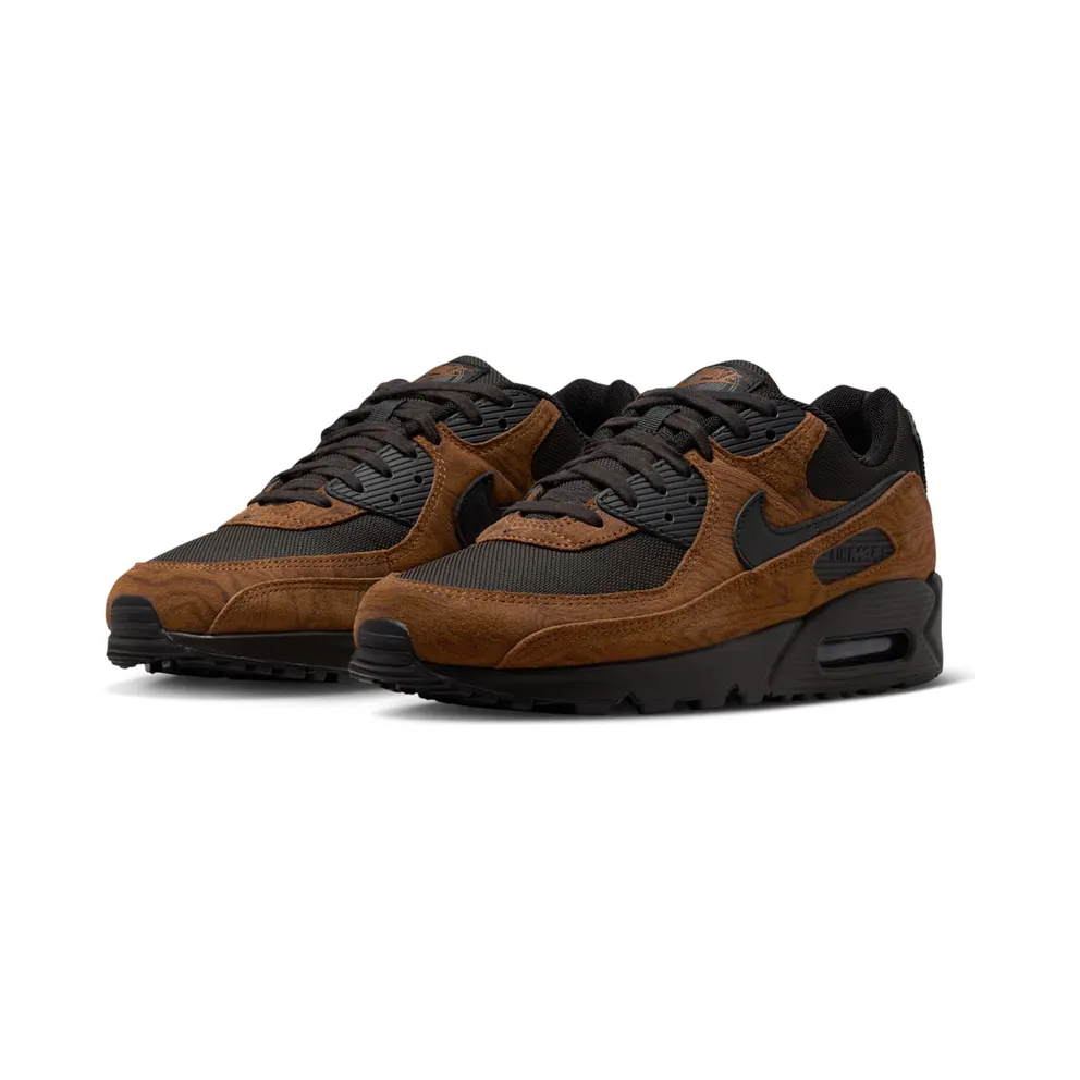 Nike Air Max 90 Premium “Light British Tan Velvet Brown” (IQ0283-281)