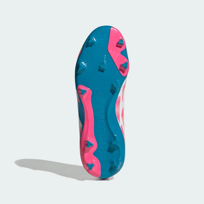 adidas Predator League FG Cloud White Solar Blue Solar Pink (IF6352)