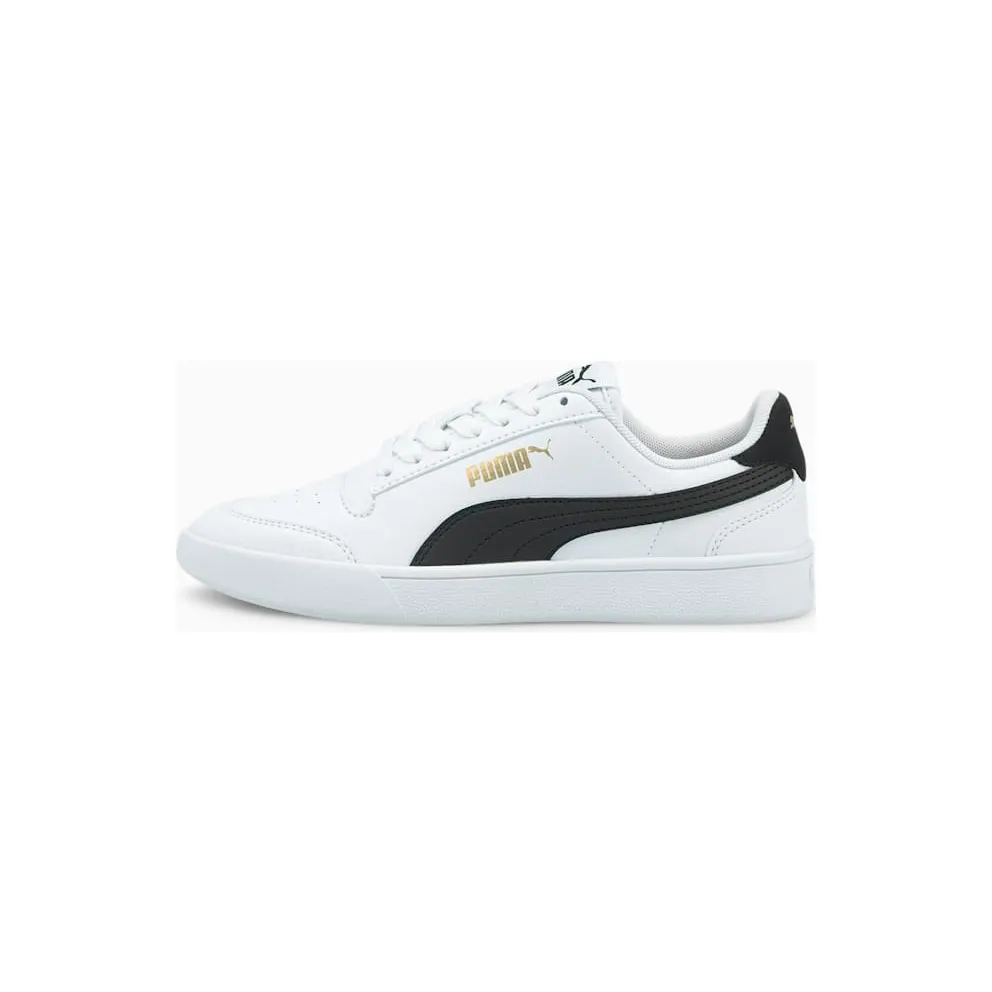 PUMA Shuffle Youth White/Black/Gold (375688-02)