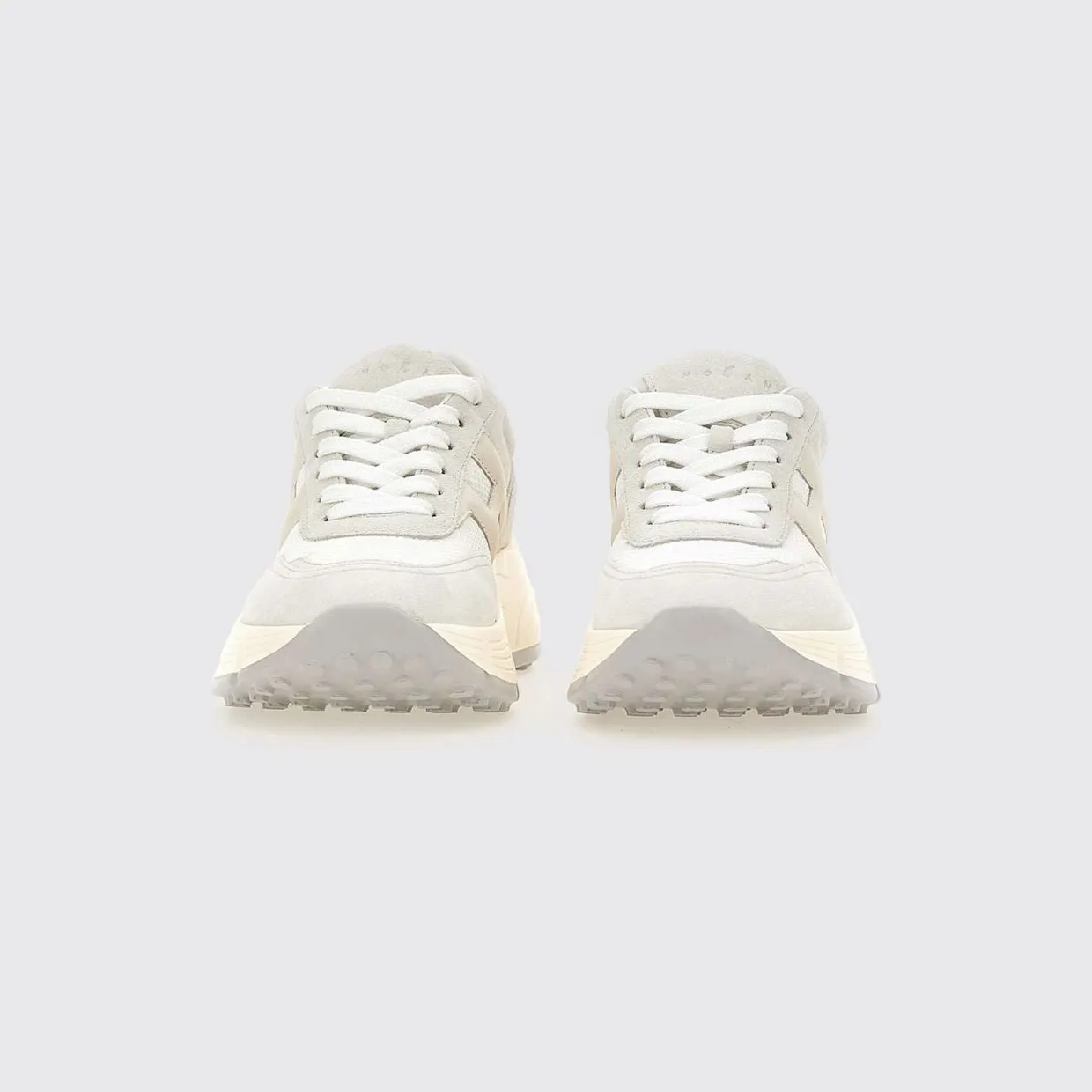Hogan H669 Suede and Mesh Sneakers Grey (HXW6690FR30UWU089E) (2)