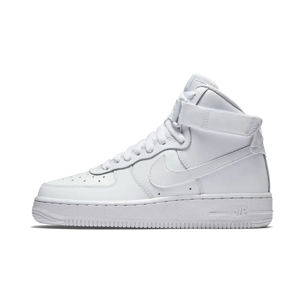 Nike Air Force 1 High White (GS) White/White (653998-100)