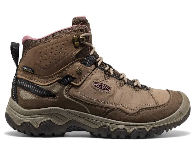 Keen Targhee IV Waterproof Hiking Boot Brindle Nostalgia Rose (1028990)