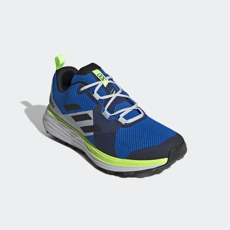 adidas  Terrex Two Trail Glory Blue Glory Blue/Core Black/Signal Green (EH1839)