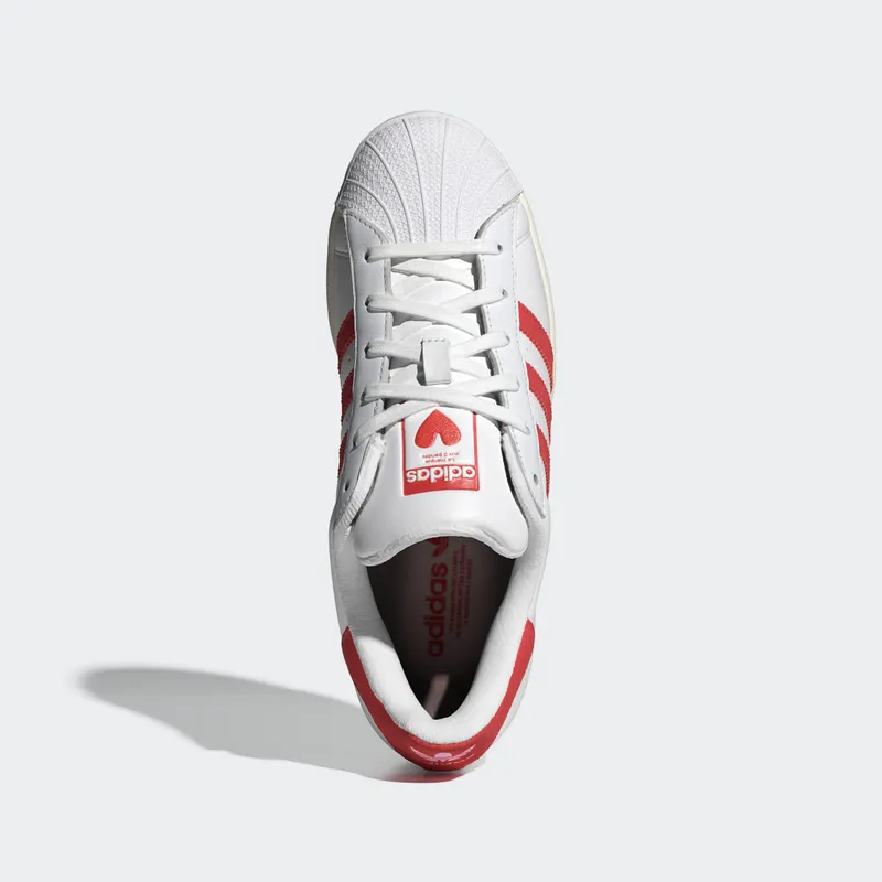 adidas Superstar Cloud White / Bright Red / Wonder Clay (IG5958)