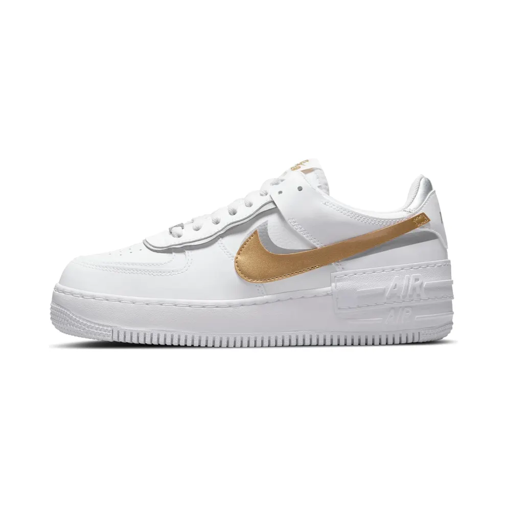 Nike Air Force 1 Shadow White Gold (W)