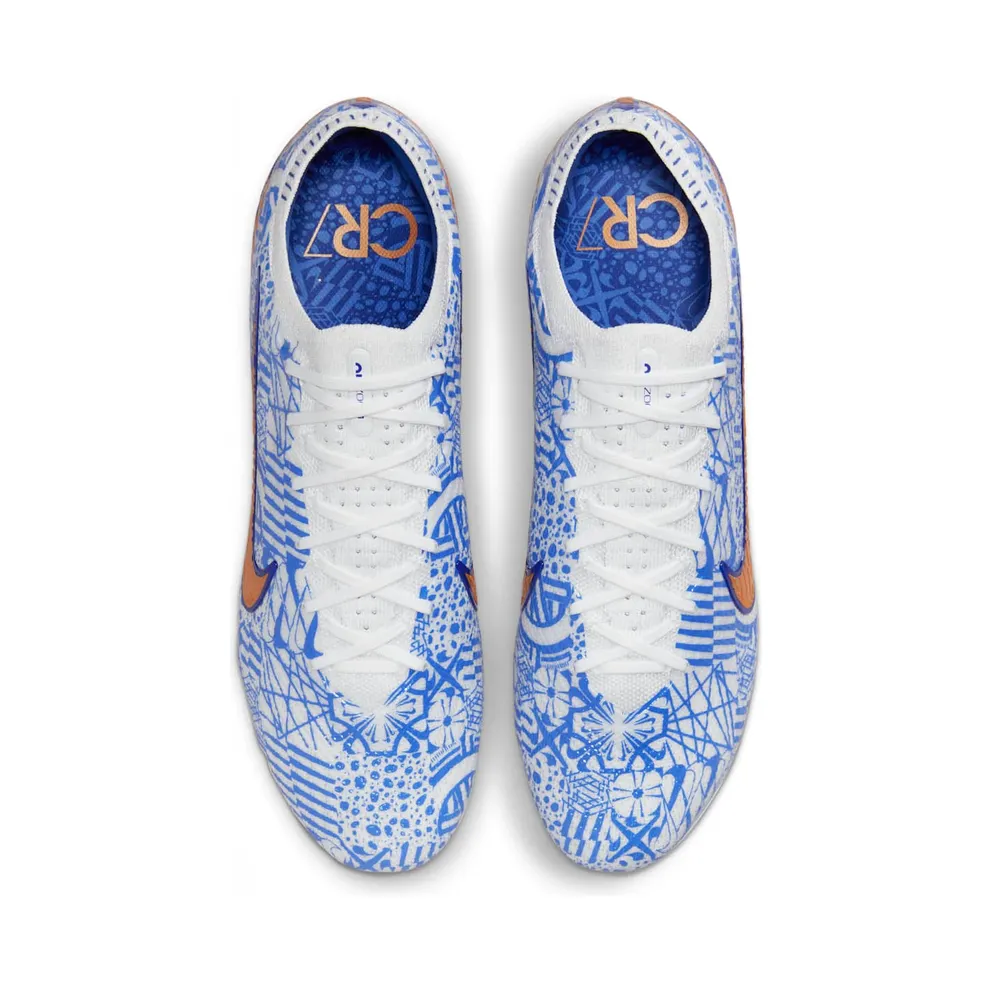 Nike Zoom Mercurial Vapor 15 Elite FG Pro CR7 Azulejo (DQ5299-182)