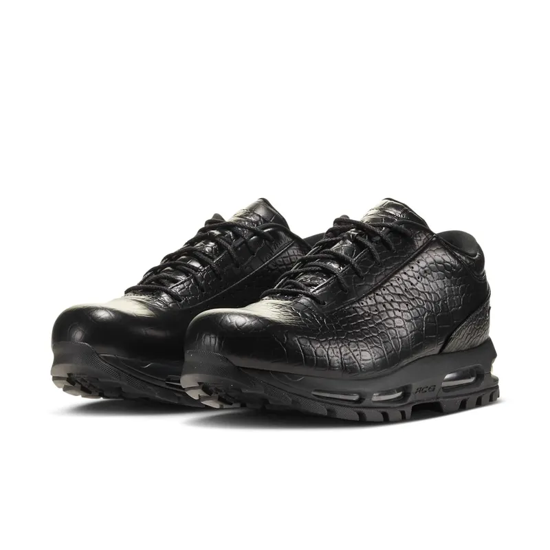 De Nike Air Max Goadome Low gaat all-black met krokodillenprint (IV4517-001) (5)