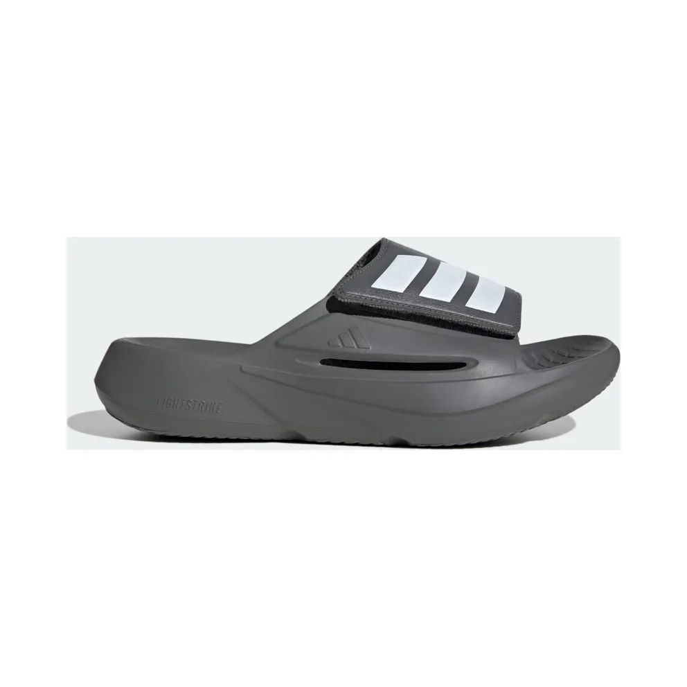 adidas Lightblaze Slides Grey Four Cloud White (JS3587)