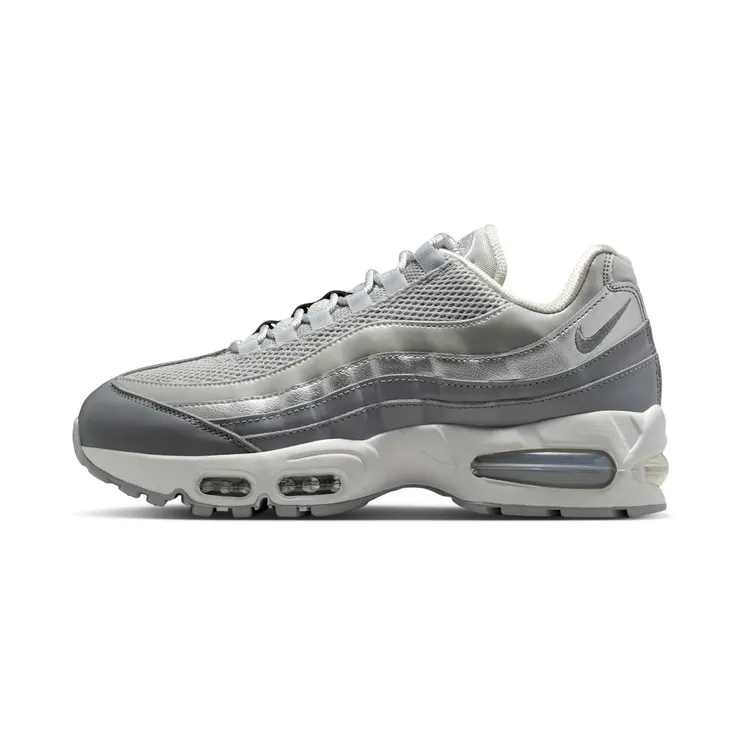 Nike Air Max 95 SE Big Bubble “Grey Fog / Particle Grey / Photon Dust / Metallic Silver” (IB6398-001)