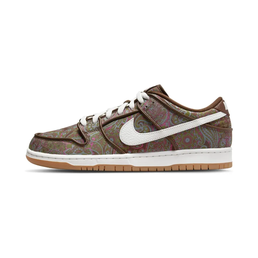 Nike SB Dunk Low Paisley Burgundy – “Brown / Burgundy / Green / White” (DH7534-200)