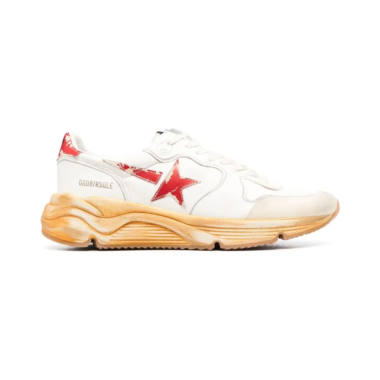 Golden Goose Running Sole “White” (GMF00126F003460)