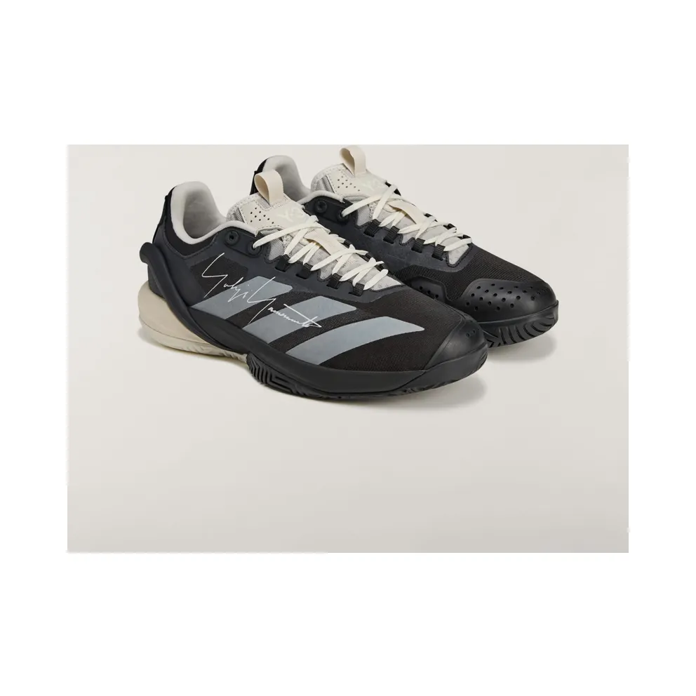 Adidas Y-3 Adizero Cybersonic 2 Tennis Shoes Black / Orbit Grey / Black (JR4348)