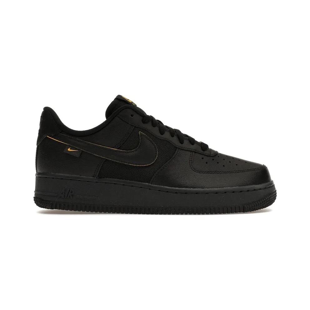 Nike Air Force 1 Low ’07 Ballistic Mesh Black University Gold (FZ4617-001)