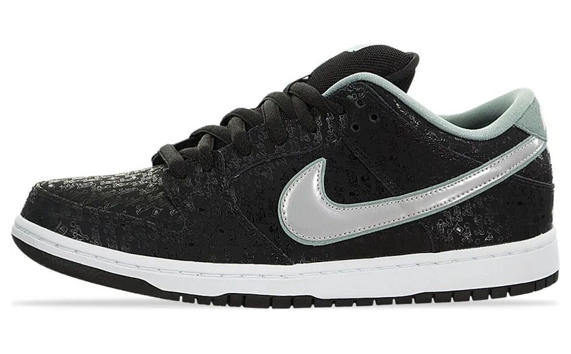 Nike Skatepark of Tampa x Lance Mountain x Dunk Low Pro Premium SB 20 Years Black/Metallic Platinum-Cannon (573901-002)