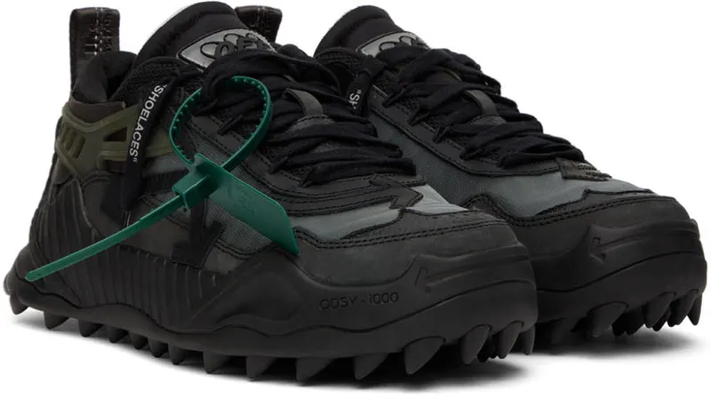 Off-White Black Odsy-1000 Sneakers (OWIA180C99FAB0011000)