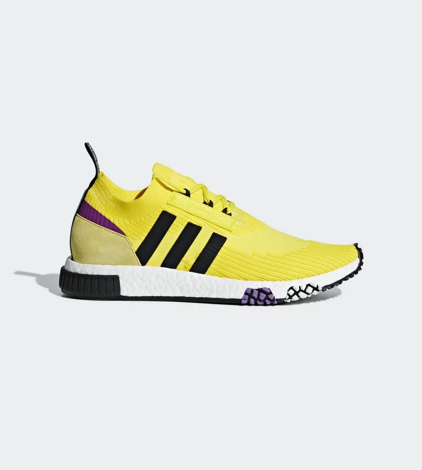 adidas NMD Racer Solar Yellow Shock Purple (B37641)