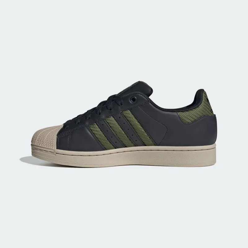 adidas Superstar II Black Tech Olive (JQ3182)