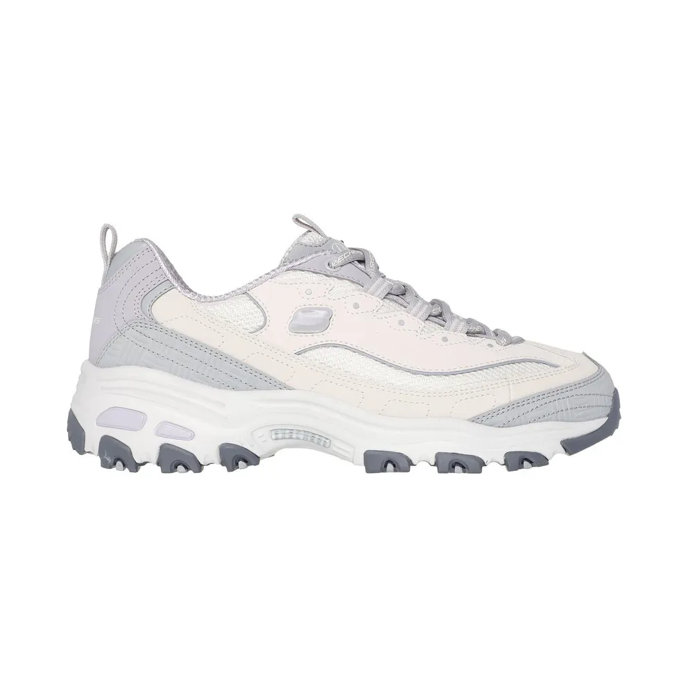 Skechers D’Lites – Retro Rewind – Natuurlijk / Grey – “Beige” (150536 NTGY)